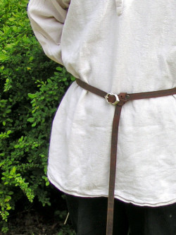 Medieval belt with costume