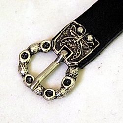 Medieval belt - rivited buckle
