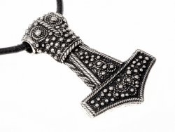 Mjolnir from Oeland - silver plated