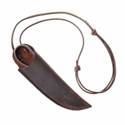 Iron Age Knife in leather sheath