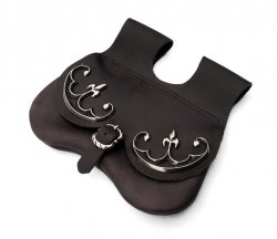 Medieval Kidney bag - black