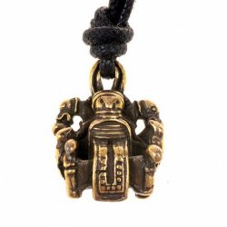 Odin Amulet of Lejre - brass color