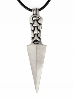 Odin's spear pendant - silver