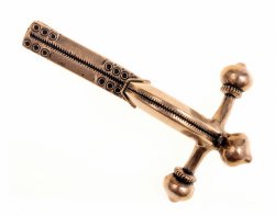 Onion button crossbow fibula 