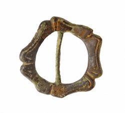 Original medieval buckle