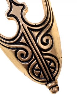 Viking scabbard chape - detail