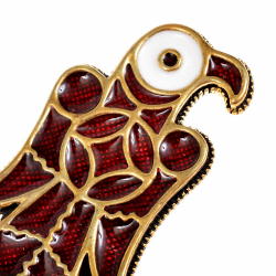 Gotischer Adler-Anhnger - Detail