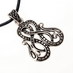Midgard Serpent amulet - detail