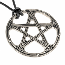 Pentagramm-Anhnger - Silber