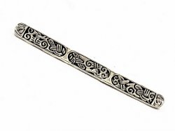 Viking bead divider - silver plated