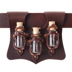 LARP potion holder - brown