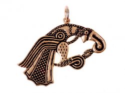 Raven pendant from Gotland