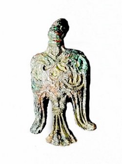 Viking raven amulet - original