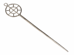 Dress pin of the Bronze Age - silver