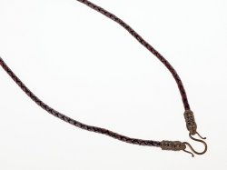 Viking leather chain - brown