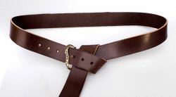 Renaissance Leather Belt - 4.5 cm