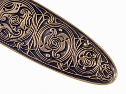 Celtic buckle - detail