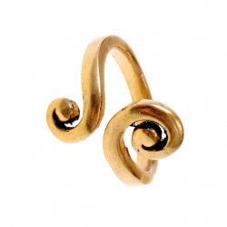 Celtic Finger Ring - bronze