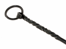 Forged ringed pin - detail