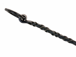 Ringed pin of iron - open