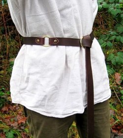 LARP ring belt in use