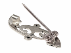 Roman trumpet brooch - backside