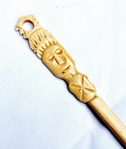 Replica of a Roman bone hairpin