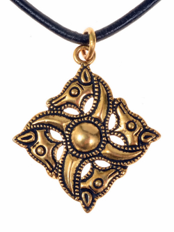Pferdekopf-Anhnger - Bronze