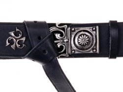 Roman military belt - black