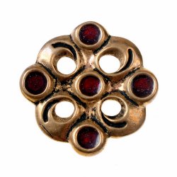 Merovingian brooch - bronze