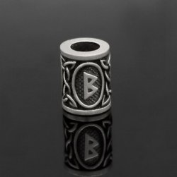 Rune beard bead Berkano