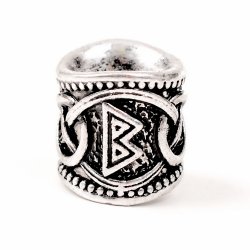 Rune beard bead - Berkano