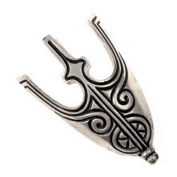 Viking chape - silver plated