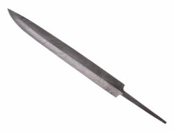 Damascus steel seax blade