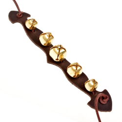 Medieval bell strap - brown