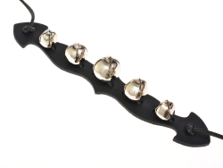 Medieval bell strap - black