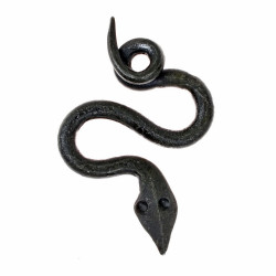 Midgard-Serpent pendant of iron
