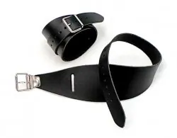 Leather Wristband - opened
