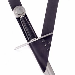 Medieval sword hanger - black