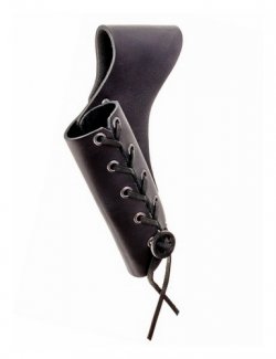 Medieval weapon holder - black