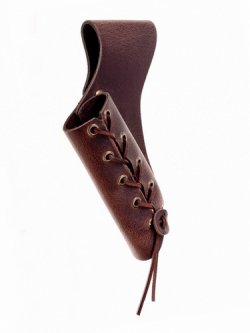 Medieval weapon holder - brown