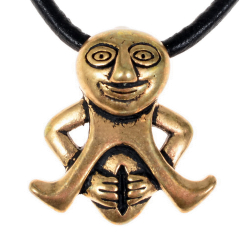 Sheela-na-Gig Anhnger - Bronze