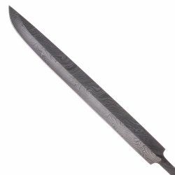 Damascus steel Viking sax blade