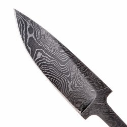 Skinner knife blade - damascus