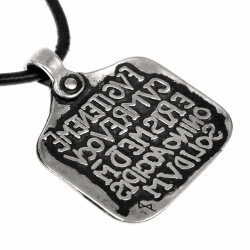 Roman slave pendant - backside