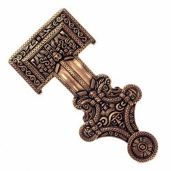 Square Headed brooch - Bronze