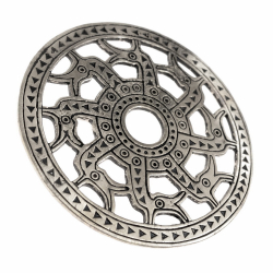 Sonnenrad-Anh�nger - Silber