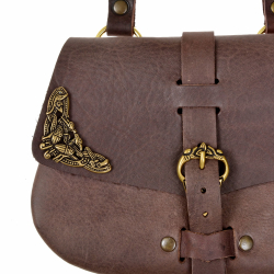 Medieval belt purse - detail