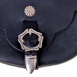 Medieval belt pouch - round stud