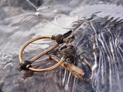 Viking thistle brooch replica
